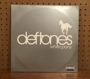 【レア中古】Deftones / White Pony miss print 1st press Parental Advisory Sticker 9362-47685-1 2枚組