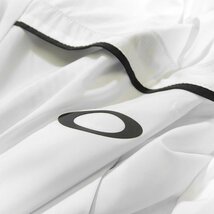 新品 オークリー フーディージップジャケット XL 白 ロゴ 撥水 防風 保温 OAKLEYL メンズ 【3052】_画像6