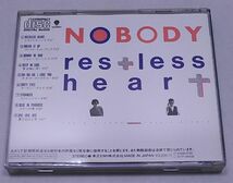 CD★NOBODY RESTLESS HEART 全9曲 CA32-1299_画像2