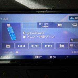 ◆ダイハツ純正ナビ KENWOOD◆NMZK-W68D/08545-K9119◆地図2018年 Bluetooth/フルセグ/DVD/iPod 【24031908】の画像7