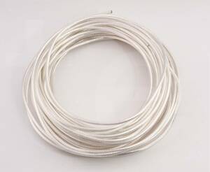  postage 210 jpy audio sound cable T2010 10m set 2sq 2 flat person millimeter AWG14te freon silver plating copper stranded wire te freon coating silver plating line 