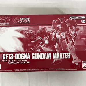 【未開封】1/144 HG GF13-006NA ガンダムマックスター 「機動武闘伝Gガンダム」 プレミアムバンダイ限定の画像1