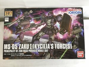 【未開封】1/144 HG MS-05 ザクI キシリア部隊機 「機動戦士ガンダム THE ORIGIN 激突 ルウム会戦」