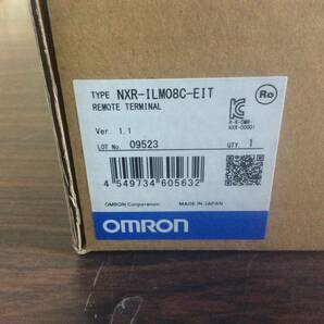 【TH-1765】未使用 OMRON オムロン 耐環境型リモートターミナル NXR-ILM08C-EIT EtherNet/IP(TM) IO-Linkマスタユニットの画像2