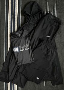 New Balance 新品NEWMODEL Athletics ウインドジャケット・AC テーパードパンツ28インチトレーニングウェア４セット