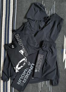 UNDER ARMOUR 新品NEWMODEL2024 UAストーム ウィンドジャケット・UAストーム ウィンドパンツトレーニングウェア４セット 