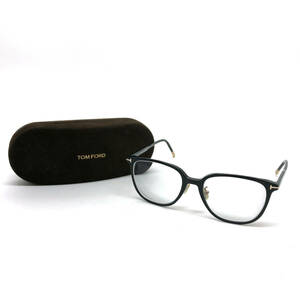 tu163　TOM FORD　トムフォード　TF5778-D-B 001　度入りメガネ　メンズ　※中古