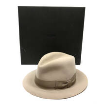 tu145 Yohji Yamamoto ヨウジヤマモト ウール HAT サンプル品 ※中古 _画像1