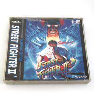 tu042 PCエンジン ストリートファイター 2 STREET FIGHTER II 動作未確認 ※ジャンク