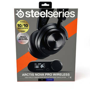 tu100 SteelSeries スティールシリーズ Arctis Nova Pro Wireless HS25 ゲーミング ワイヤレスヘッドセット ヘッドホン ※中古