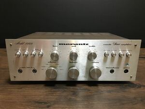 marantz マランツ アンプ MODEL 1060 オーディオ機器 音響機器 電化製品 通電確認 動作未確認 台パーツ欠損 現状品