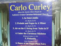 CD★カルロ・カーリー　オルガン/バッハ　シベリウス　チャイコフスキー　マックス・レーガー　Carlo Curley : 　★8枚、送料160円 洋カ_画像5