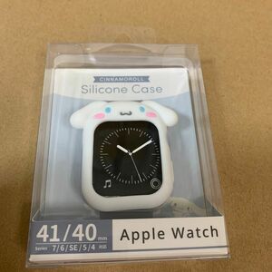 サンリオキャラクターズ Apple Watch 41/40mm対応シリコンケース シナモロール [グルマンディーズ]