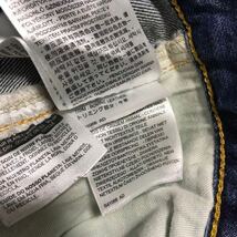 501XX リーバイス 復刻　デニム　ジーンズ　W33 L34 Levis トルコ製 ビッグE 赤耳 パンツ _画像9