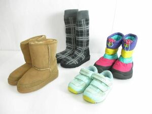 優良品 UGG ミネトンカ GTホーキンス等 スニーカー ブーツ 4点 16〜21cm キッズ 女の子 靴 シューズ