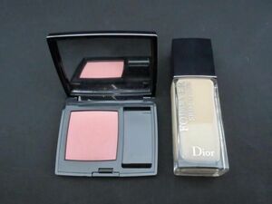 残8割 ディオール Dior ディオールスキン フォーエヴァー フルイド グロウ 0N 30ml ルージュ ブラッシュ 361 2点 リ