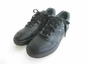 良品 ニューバランス New Balance BB550BBB 1146471 ローカットスニーカー 25cm ブラック BLACK ユニセックス