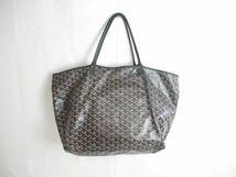 訳あり ゴヤール GOYARD サンルイ GM トートバッグ ポーチ付き パープル レディース_画像2