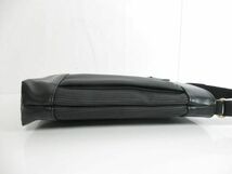 優良品 カルバンクライン プラチナム Calvin Klein PLATINUM ショルダーバッグ ブラック ユニセックス 鞄 バッグ_画像4