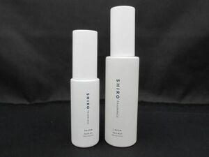 中古 コスメ SHIRO サボン ヘアミスト 80ml/ヘアオイル 30ml 2点