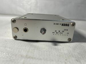 現状品 KORG DS-DAC-10　D/Aコンバーター　ヘッドアンプ