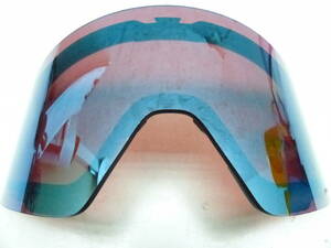 オークリー OAKLEY MOD7 MIPSヘルメット用レンズPRIZM SAPPHIRE IRIDIUM ￥12,500　保護フィルム付　偏光レンズなので吹雪でもよく見えます