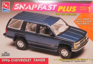 プラモデル 1/25 amt/ERTL 8236 - 1996 Chevrolet Tahoe