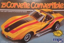 プラモデル 1/25 mpc 6360 - 75 Corvette Convertible_画像1