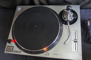 送料込 プラッター状態良好 Technics SL-1200MK2 DJターンテーブル レコードプレーヤー テクニクス