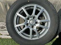 195/65r15 5穴 PCD114.3 6J ET+50 ハブ径約70mm タイヤホイールセット　ノア、ヴォクシー、セレナ、ステップワゴン_画像2