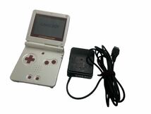 【GBA SP 本体】Nintendo GBA SP ゲームボーイアドバンス SP AGS-001 本体&充電器セット 任天堂 ゲーム機 ファミコンカラー ニンテンドー_画像1