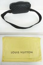 美品 LOUIS VUITTON ルイヴィトン N41289 ダミエ グラフィット アンブレール ボディバッグ ウエストポーチ ショルダー ★2680_画像9