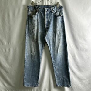 メキシコ製 Levi's 501 デニム パンツ W34×L30 ジーンズ グランジ ボロ リーバイス 501-0193 505 519 00s 90s オールド ビンテージ