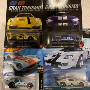 ホットウィール HOTWHEELS グランツーリスモ等　4台セット