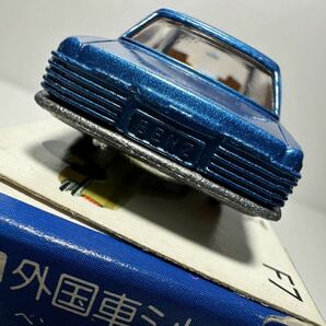 トミカ 青箱 絶版 メルセデスベンツ 450SEL 日本製 F7 外国車シリーズの画像5