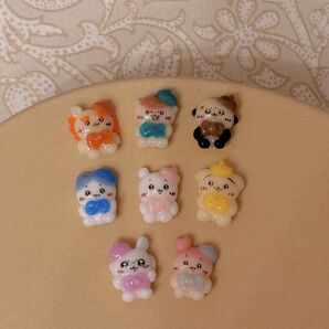 ちいかわお座りネイルパーツ