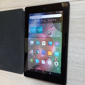 Amazon FIRE 7（第9世代） Amazonケース付　タブレット プライムビデオ視聴に　Tver　YouTube 　急速充電対応