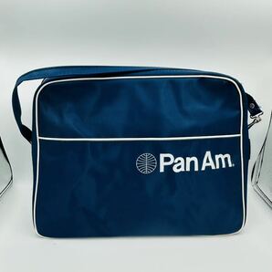 当時物 PAN AM パンナム カバン ショルダーバッグ レトロ 航空関連 アメリカン航空 コレクション カバン 鞄 昭和レトロ ビンテージ の画像1