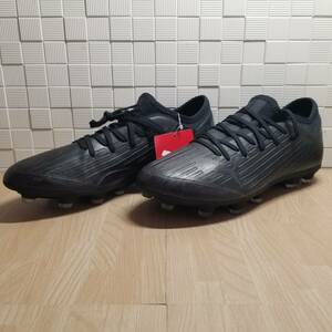 送料無料・新品未使用！！プーマ PUMA サッカーシューズ スパイク / ウルトラ 3.1 HG / ブラック 定価9900円 25.0ｃｍ