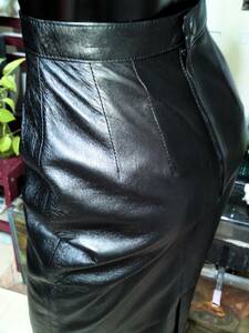 Y / this month. recommendation goods . woman .. san adult woman purveyor new goods sexy soft sheep leather leather skirt regular price 19,000 jpy 