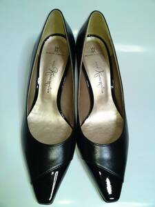 E /. woman .. san adult woman party Event formal purveyor GINZA Kanematsu new goods sexy black high heel pumps 