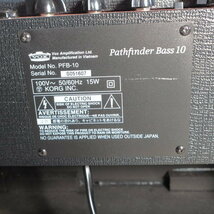 美品 VOX Pathfinder Bass10 ベースアンプ PFB-10 トランジスタ コンボ アンプ パスファインダー 楽器/100サイズ_画像6