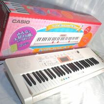 CASIO LK-123 光ナビゲーション キーボード 2016年製 61鍵盤 タッチレスポンス 電子ピアノ 楽器/160サイズ_画像1