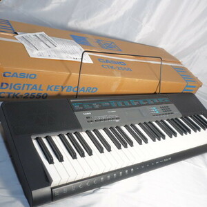 美品 CASIO CTK-2550 キーボード 61鍵盤 電子ピアノ 楽器/160サイズ