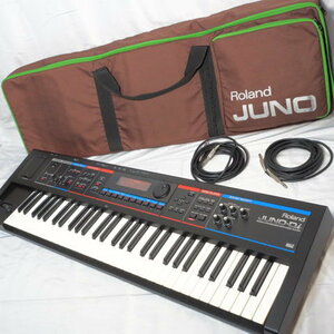 美品 Roland JUNO-Di シンセサイザー 61鍵盤 ケース付き MIDI キーボード 電子ピアノ ローランド/160サイズ