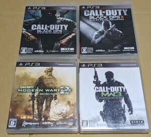 【送料無料】【PS3】 コールオブデューティ CALL OF DUTY 4点まとめ売り