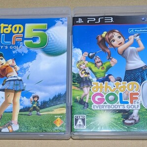 【送料無料】【PS3】みんなのGOLF5 みんなのGOLF6 みんなのゴルフ5 みんなのゴルフ6 2点セットまとめ売りの画像1