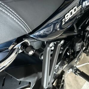 荷掛けフック Z900RS スタンドフック ブラック M8 アルミ 荷掛けボルトの画像2