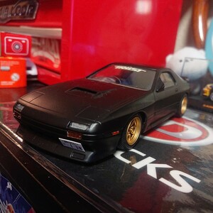 1/24 プラモデル 完成品 マツダ サバンナRX-7 FC3S ローダウン ②