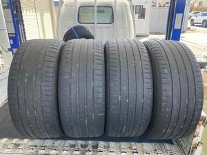 ☆ ２０２１年製 アウディ承認タイヤ 中古４本セット ☆ 255/40R20 101Y AO ☆ ブリヂストン　TURANZA T005 トランザ ☆